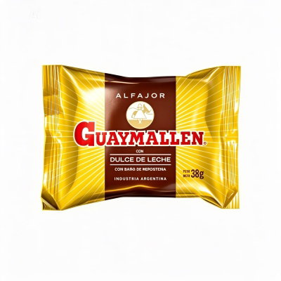 Alfajor Guaymallen Chocolate Negro 38g x 20Un