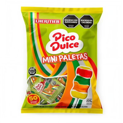 Mini Paletas Pico Dulce X 50