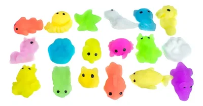 Mini Squishy Mochi X30 Animales Surtido Antiestrés Importado