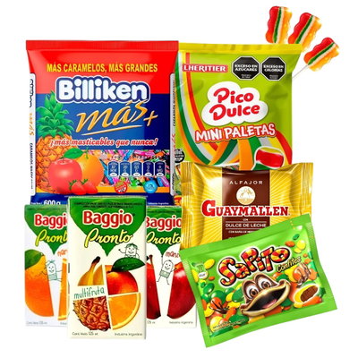 Combo Golosinas Sapito Baggio Golosinas 20 Chicos(021)