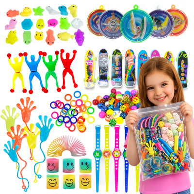 100 Juguetes Para La Piñata Saltarinas Bolsas Combo Souvenir Juguetes Surtidos