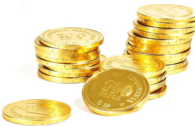 Monedas Pirata Felfort De Chocolate X10 Unidades