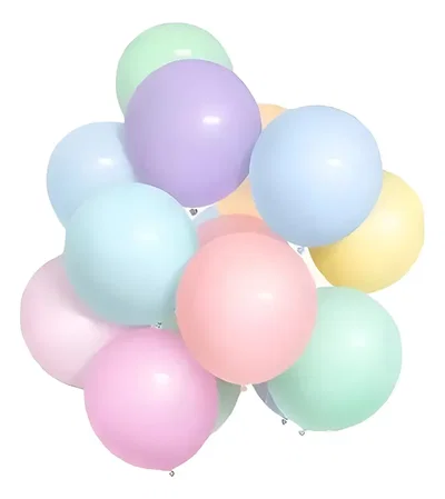 Globos Pastel X50 De 10 Pulgadas Cotillon Surtido