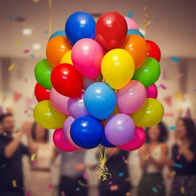 Globos colores surtidos pack x 50 unidades 