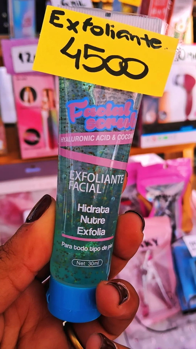 Exfoliante facial Mely