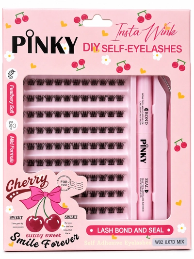 Kit pestañas Pinky
