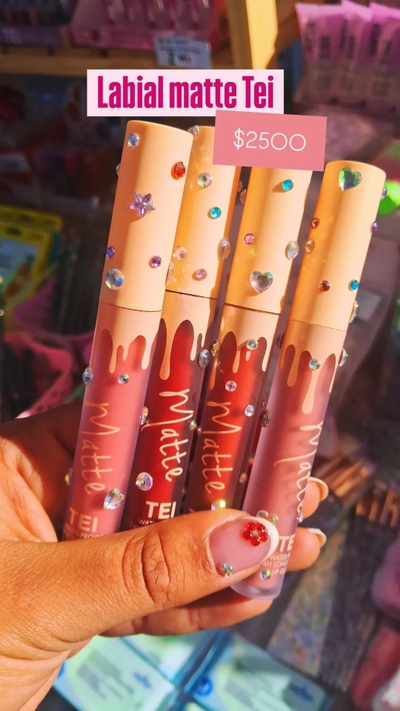 Labial matte Tei 24hs