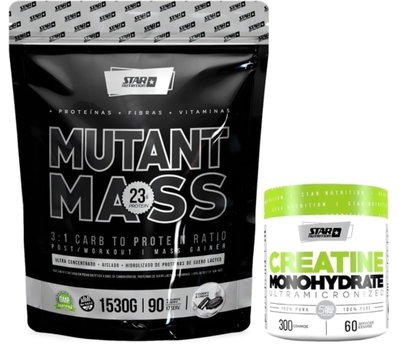 Mutant mass 3KG + creatina 300Gr