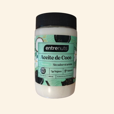 Aceite de Coco Neutro Entrenuts 360cc
