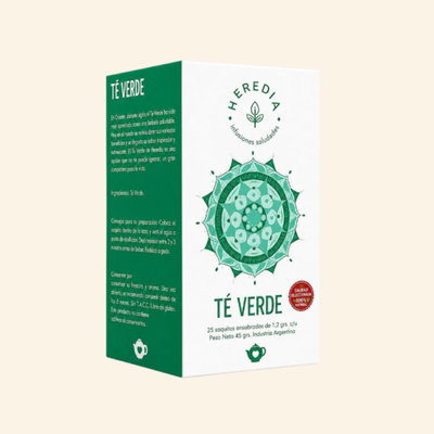 Té Verde Heredia x25 saq