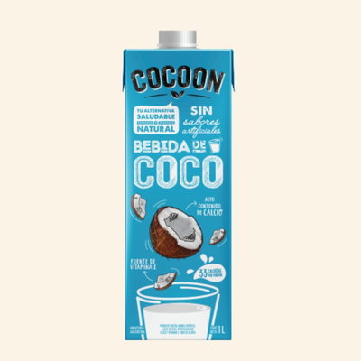 Leche de Coco Cocoon Sin Azúcar 1L