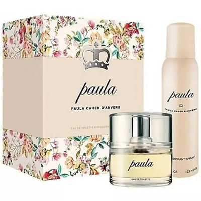 PAULA CAHEN DANVERS EDT X60ML + DEO COFRE