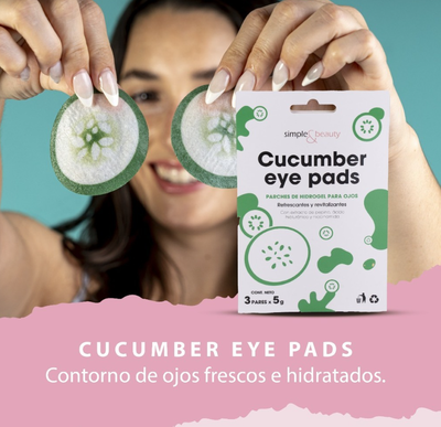 PARCHES DE HIDROGEL PARA OJOS- SIMPLE AND BEAUTY