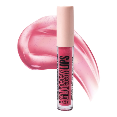 BRILLO LABIAL HIDRATANTE ROSADO- MAZZ MAKE UP.