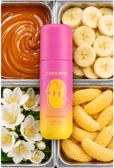 CHER MIX FOODIE BANANA CANDY BODY MIST 135 ML