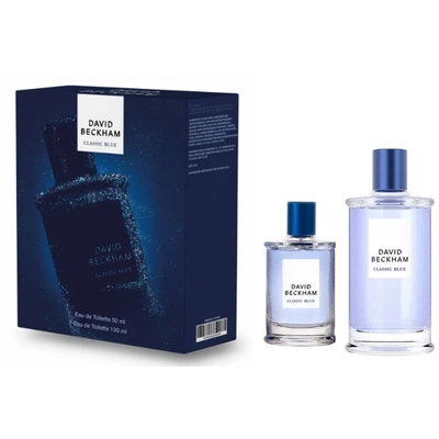 BECKHAM CLASSIC BLUE MEN X100V EDT + X50V EDT COFRE