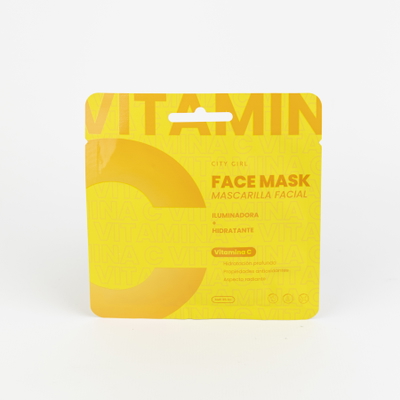MASCARILLA FACIAL VITAMINA C- CITY GIRL