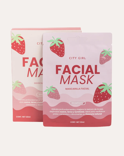 MASCARILLA CON EXTRACTO DE FRUTILLA – CITY GIRL
