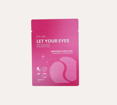 MASCARILLA PARA OJOS NIACINAMIDA + ACIDO HIALURONICO – CITY GIRL