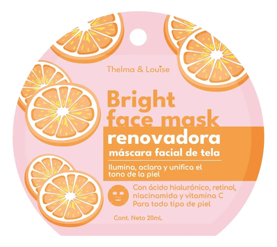 Mascarilla Renovadora Con Vitamina C Y Niacinamida Todo Tipo De Piel