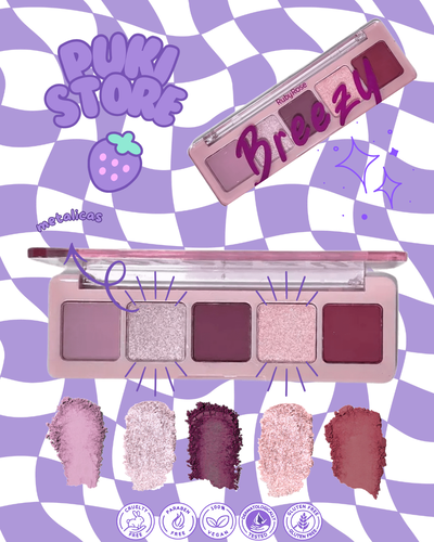 Paletas de sombras Elements Rubyrose 