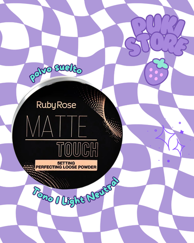 Polvo suelto Matte Touch Rubyrose