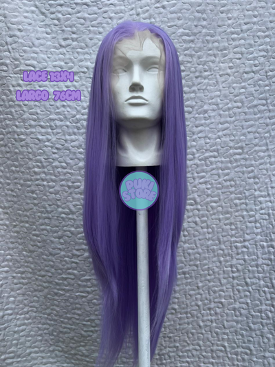 Peluca Lacefront lacia lavanda (Soft Kanekalon)