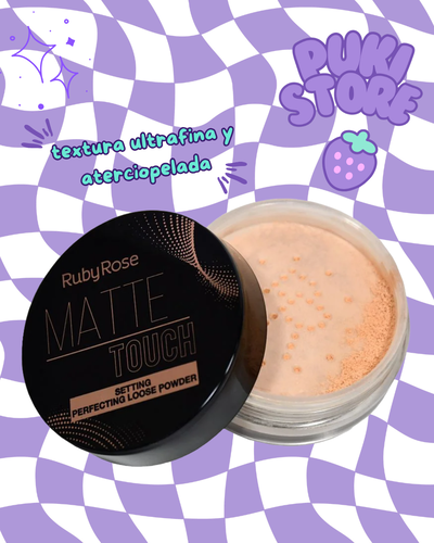 Polvo suelto Matte Touch Rubyrose