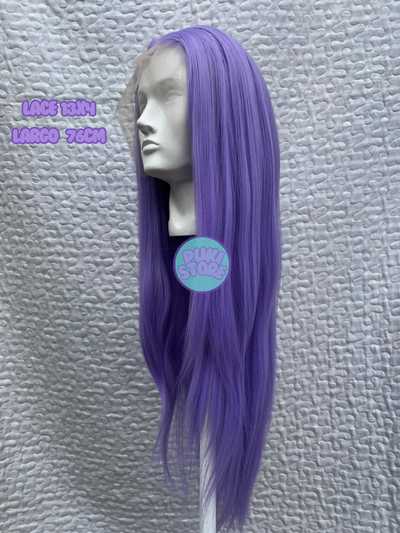 Peluca Lacefront lacia lavanda (Soft Kanekalon)