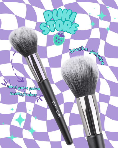 Brocha para polvos