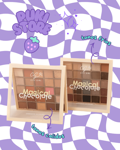 Paleta de sombras -Magical Chocolate- City Girl