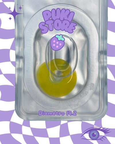 Lentes de contacto CIRCLE YELLOW