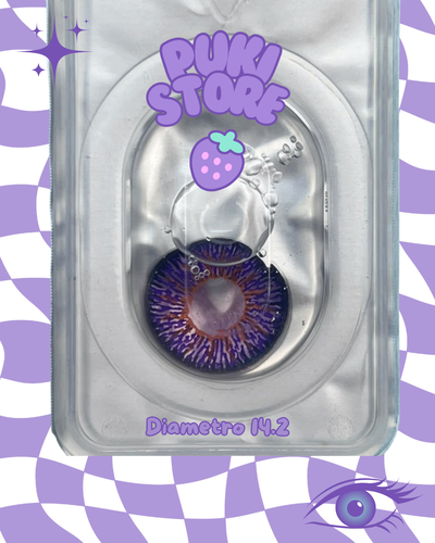 Lentes de contacto TOXIC PURPLE Minitango
