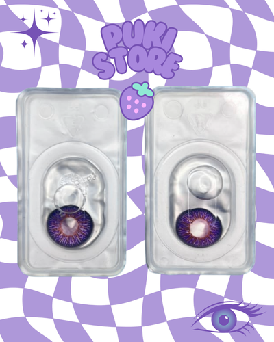 Lentes de contacto TOXIC PURPLE Minitango