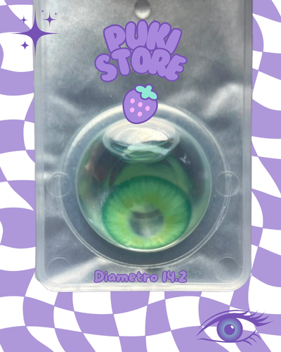 Lentes de contacto VERDES DEGRADE