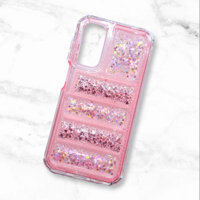 Funda Glitters New Puffer (Ver colores)