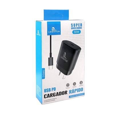 Cargador Legatus 55W/6A - C a C