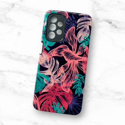 Funda Hojas Tricolor