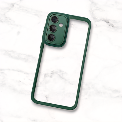 Funda Clear con cristal en cámaras (Ver colores)