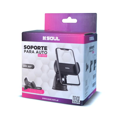 Soporte para auto Soul [2 en 1] SOP-Q200