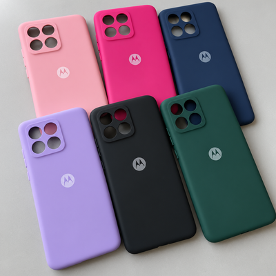 Funda Silicone Case Logo Motorola