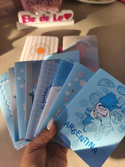 Libretas A6 Cápsula Argentina 