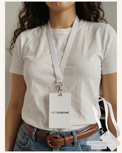 Credencial y lanyards p/sublimar