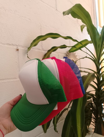 Gorra de color p/sublimar