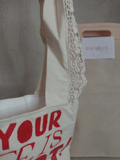 Tote Bag Chico de Lienzo 