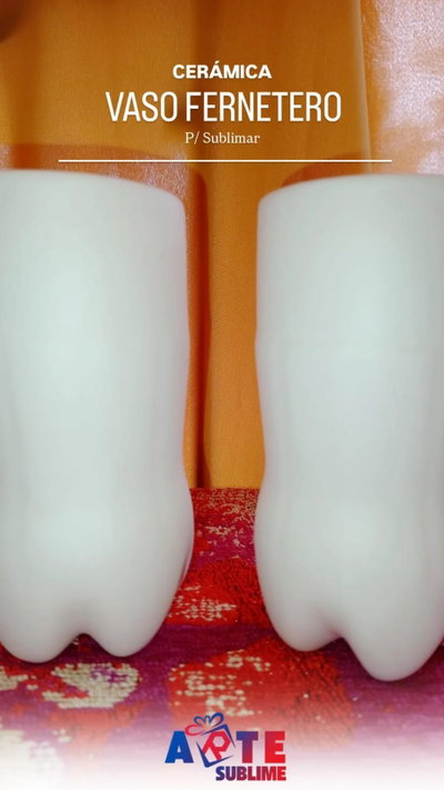 Vaso Fernetero Cerámico P/Sublimar