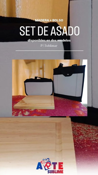 Set de Asado P/Sublimar