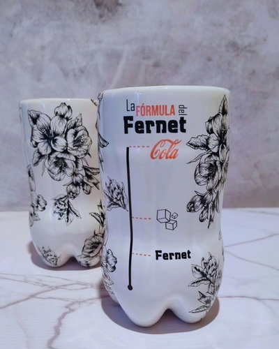 Vaso Fernetero Cerámico P/Sublimar