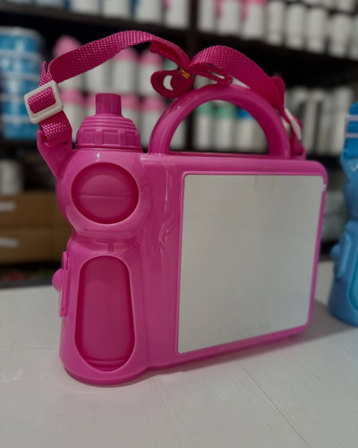 Set de Vianda Infantil con Botella y Correa 