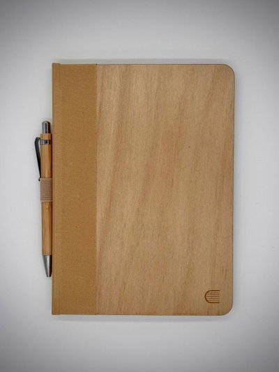 Cuaderno ORIGEN con portabolígrafo